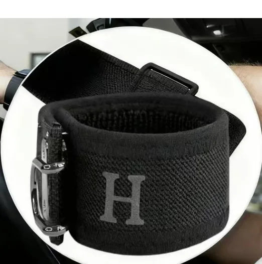 Buckleless Elastic Belt Hook Adjustable Metal Hook Men Women Unisex Buckle-Free Invisible Waist Belt Closure Outdoor Work EDC